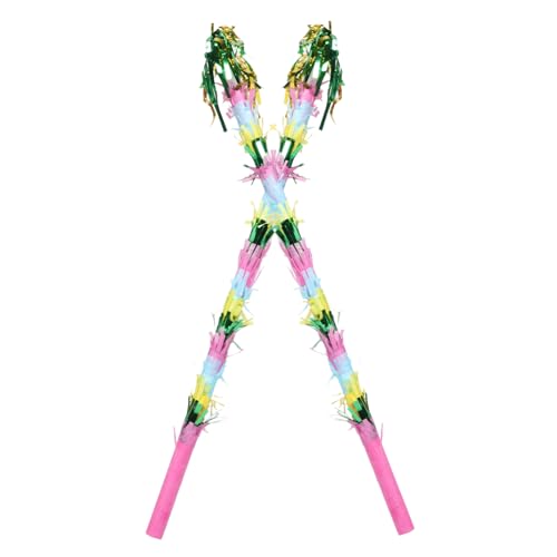 KOMBIUDA 2St Pinata- Pinata-Vorrat Pinata Zubehör Partyzubehör Geburtstagsfeier Zubehör Feiern mit Pinata Festival-Pinata-Stick Karnevalsfest-Requisite Piñata-Sticks PVC von KOMBIUDA