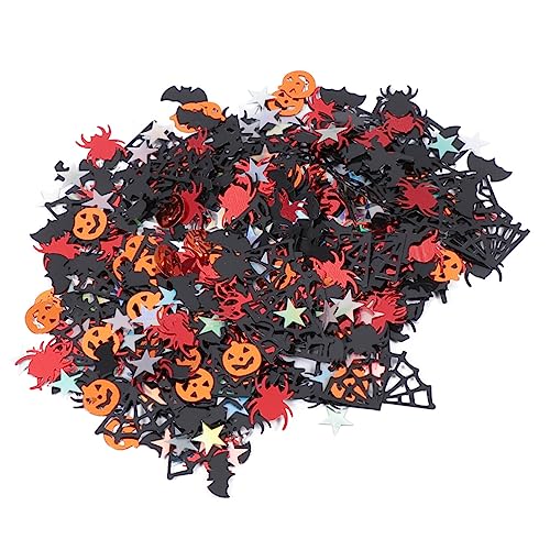 KOMBIUDA 3 Sets Halloween Papierschrott Geister Konfetti Stern Konfetti Halloween Party Tisch Streukonfetti Raumdekoration Halloween Lampenpfosten Weihnachtskranz Dekorieren von KOMBIUDA