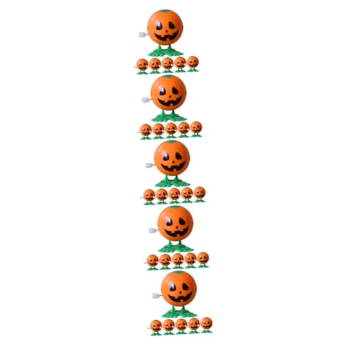 KOMBIUDA 30 Stk Halloween-spielzeug Halloween Uhrwerk Spielzeug Aufzieh Spielzeug Pinata-füller Halloween-partygeschenke Neuartige Laufspielzeuge Urlaub Taschenfüller Orange Plastik von KOMBIUDA