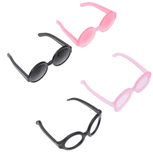 KOMBIUDA 40St Puppe Verkleidet Brille Puppen Kleidung für puppenkleidung Puppenbrillen wiedergeborene Babypuppen Figur schnapsgläser Puppe DIY Dekoration zubehör Puppe Mini-Brille von KOMBIUDA