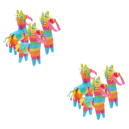 KOMBIUDA 6 Stk Mexikanische Piñata Pinata-spielzeug Aus Papier Mit Süßigkeiten Gefülltes Spielzeug Karnevalsfest Piñata Fiesta-dekorationen Geburtstagsfeier Piñata Geburtstag Piñata von KOMBIUDA