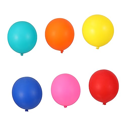 KOMBIUDA 6St Latexballon Ballonsäule Babyparty-Ballon Zylinder steht für Party dekoration weihnachten dekoring weihnachten Partyzubehör Luftballons für Geburtstagsfeiern natürliches Latex von KOMBIUDA