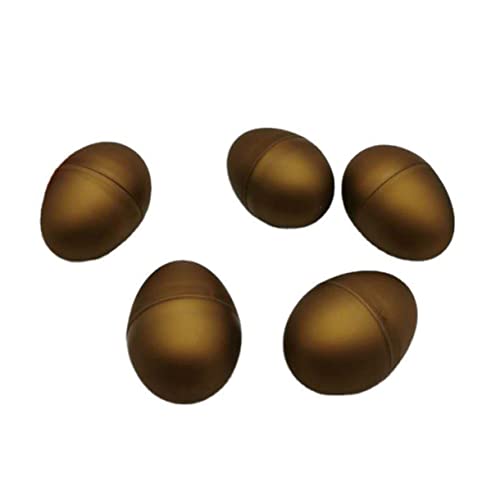 KOMBIUDA 6st Goldene Eier Leere Ostereier Ostern Leere Eier Eiförmige Geschenkboxen Ostereier Schachteln Ostereier Ostergeschenke Dekorative Ostereier Kreative Osterdeko Plastik von KOMBIUDA