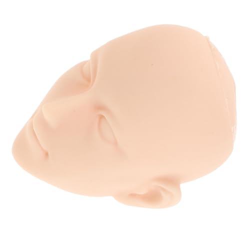 KOMBIUDA Anziehpuppenkopf Babydoll Babys Puppen Puppenkopf Puppen Puppen Make Up Kopf Spielzeug DIY Teile Schlüsselanhänger Übungstrainingskopf Schaufensterpuppe Puppenkopf von KOMBIUDA