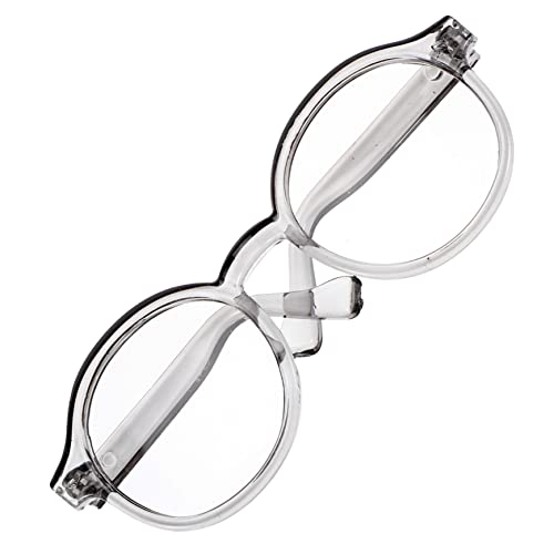 KOMBIUDA Brillen Stylische Puppenbrille Aus Praktisches Accessoire Für Puppen Transparente Gläser Ideal Zum Verkleiden Und Dekorieren Von Puppen Brille von KOMBIUDA