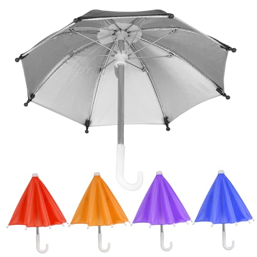 KOMBIUDA Mini Regenschirm Bunte Miniatur Regenschirme Für DIY Malen Und Dekoration Zufällige Farben Miniatur Dekorationsartikel von KOMBIUDA