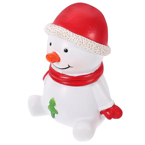 KOMBIUDA Mini-schneemann-Weihnachts-tischdekoration, Exquisiter Weihnachtsschmuck Aus Kunstharz von KOMBIUDA