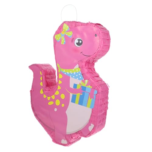 KOMBIUDA Piñata Dinosaurier Geburtstag Dekorationen Dinosaurier-geburtstagsparty-zubehör Kostüm Meerjungfrau Pinata Favorisieren Brautpinata Partyzubehör Winnie Gut Papier Rosa von KOMBIUDA