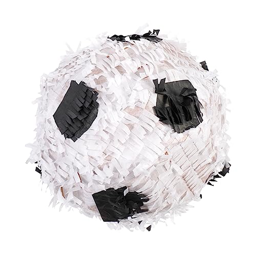 KOMBIUDA Piñata spaß the pleasure spielzeuge für Partyzubehör feierstahl Dekorationen für Fußballpartys Bausatz zappeln Kinderpinata Pinata-Fußball-Geburtstagsdekorationen aus Papier von KOMBIUDA