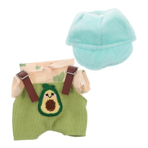 KOMBIUDA Plüschpuppen-Set Puppen Accessoires Festliche Puppenkleidung Babypuppe Kleidung Puppen Dekoration Babypuppenkleid süße Puppenkleidung Kleidung für Babypuppen Stoff von KOMBIUDA