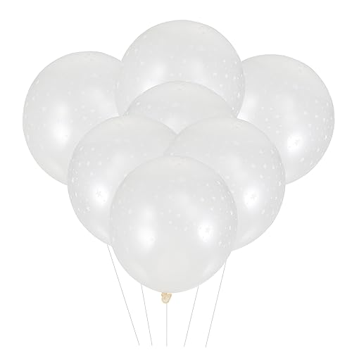 KOMBIUDA Transparente Sternen Druck Luftballons Latex Ballons Für Hochzeitsfeier Geburtstag Und Shower Dekoration von KOMBIUDA