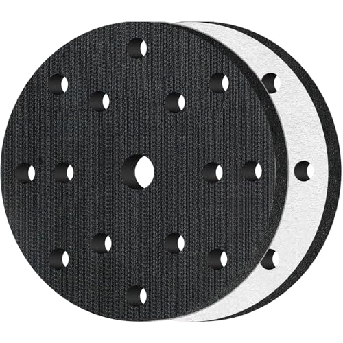 KONGMING 2 Stück 150mm Weicher Schwamm Interface Pad 15 Loch für Exzenterschleifer KONGMING 2 Stück 150mm Weicher Schwamm Interface Pad 15 Loch für Exzenterschleifer von KONGMING