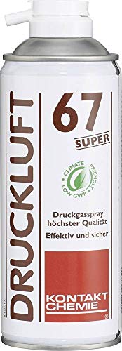 Unbekannt Kontakt Chemie 85313 Kontakt Chemie DRUCKLUFT 67 SUPER 33191-DE Druckgasspray nicht brennbar 400ml von KONTAKT CHEMIE