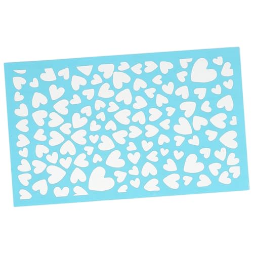 KONTONTY 1 Blatt Siebdruck-vorlage Modelliermasse-kit Diy Polymer Clay Schablonen Siebdruckschablone Wiederverwendbar Basteln Mit Ton Schablone Zur Tonherstellung -vorlagen Polyester von KONTONTY