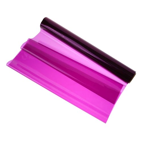 KONTONTY 1 Rolle Blumen-Geschenkpapier grünes Floristenband Folie einwickeln Korb Blumenstrauß Verpackung Blumenwickelpapier Geschenkverpackungsfolie exquisite Verpackungsfolie hoch Violett von KONTONTY