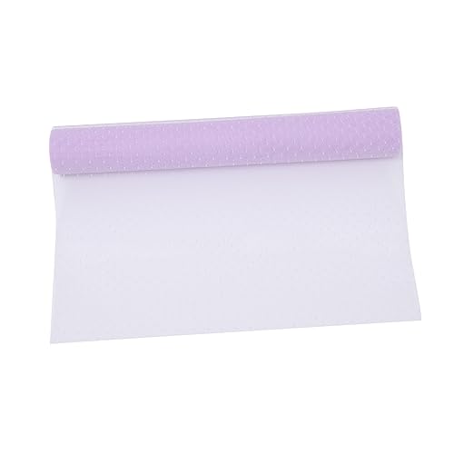 KONTONTY 1 Rolle Gepunktetes Garn Wickelgarn Pfingstrosen Wachsschmelze Verpackung Kleine Blumensträußchen Papier-kit Luftschlangen Aus Krepppapier Zinn Fälschung Violet Polyestergewebe von KONTONTY