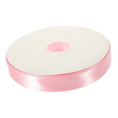 KONTONTY 1 Rolle Verpackungsband Dekorationen für Hochzeitszeremonien Kuchen verzieren Osterband Kuchendekoration ribbon bandfeile Polyesterband dekoratives Band für Blumensträuße Rosa von KONTONTY