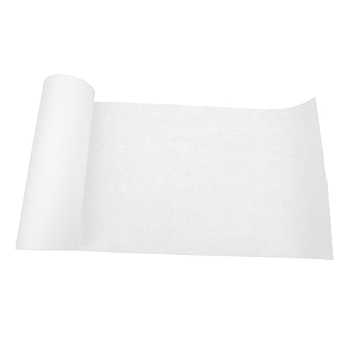 KONTONTY 1 Rollenrolle Rolle aus Kraftpapier dekoratives Geschenkpapier durchsichtiges Geschenkpapier Spender Rot paketpapier packpapier Strauß Geschenkpapier kraft verpackungsmaterial Weiß von KONTONTY