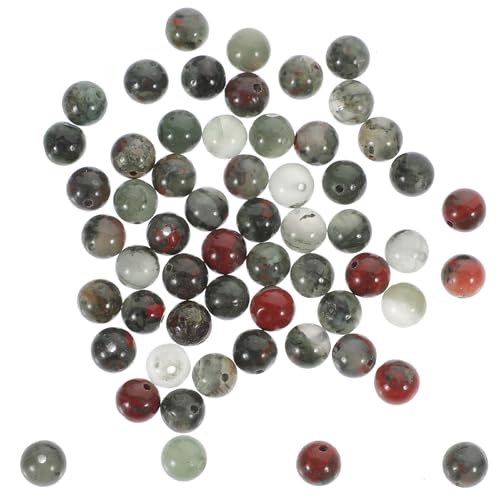 KONTONTY 1 Saite Afrikanische Blutsteinperlen facettierte Edelsteine Muschelperlen Perlen Masse Rocailles süße Perlen natursteinperlen gemstone beads dekorative Schmuckperlen kleine Perlen von KONTONTY