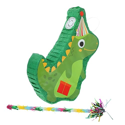 KONTONTY 1 Satz （， 1）2pcs Lustiges Pinata-dekor Dinosaurier-pinata Süßigkeiten-piñata Dreidimensionales Piñata-dekor Geburtstagsschmuck Party-anhänger Papier von KONTONTY