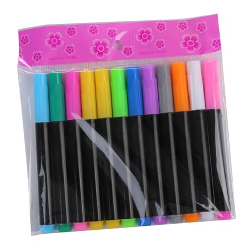 KONTONTY 1 Satz 2st Flüssige Kreide Aquarellstifte Led Fluoreszierender Stift Wischen Sie Spurlos Aquarellstift Flüssige Farbstifte Plastik von KONTONTY