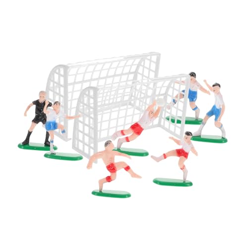 KONTONTY 1 Satz Fußball-Kucheneinsatz Figuren von Fußballspielern Fußball-Tischdekoration Fußballdekoration Fußball-Mittelstücke Fußball Topper Sportball- -Topper KONTONTY 1 Satz Fußball-Kucheneinsatz Figuren von Fußballspielern Fußball-Tischdekoration Fußballdekoration Fußball-Mittelstücke Fußball Topper Sportball- -Topper von KONTONTY