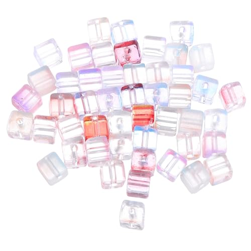 KONTONTY 10 Armband aus Glasperlen Bausätze glassware glaskugeln Glaswaren Glasaccessoires schmuckherstellung Charms-Perlen Glasperlen für DIY handgefertigte Perlen DIY-Perlen Abstandsperle von KONTONTY