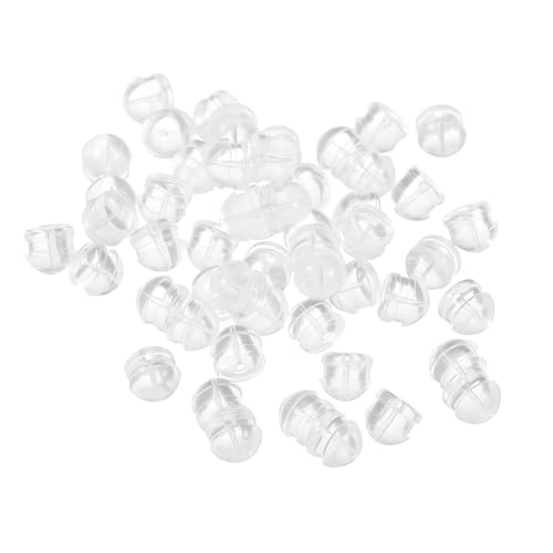KONTONTY 100 Stück Ohrkappen Ohrring Zubehör Herstellung Von Ohrring Verschlüssen Gold Kleiner Schmuck Schlüsselanhänger Großpackung Damen Basteln Von Ohrringen Verriegelung KONTONTY 100 Stück Ohrkappen Ohrring Zubehör Herstellung Von Ohrring Verschlüssen Gold Kleiner Schmuck Schlüsselanhänger Großpackung Damen Basteln Von Ohrringen Verriegelung von KONTONTY