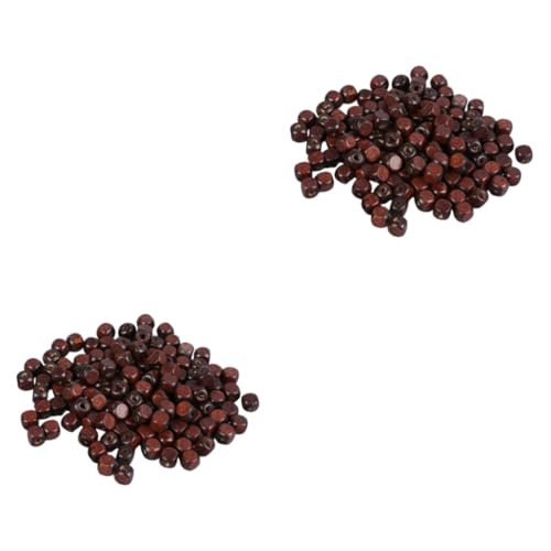 KONTONTY 1000 Stk Perlen-kits Tonperlen Für Armbänder Halskette Zur Schmuckherstellung Kaffeezubehör Für Kaffeebar Kaffee-ecke Große Perlen Kaffeeschilder Für Kaffeebar Bambus Coffee von KONTONTY