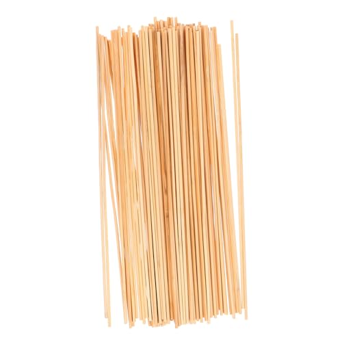 KONTONTY 100St bastelmaterial bastel materialien Handwerksmaterial Duftende Stäbe bastelstäbe Basteldübel Diffusor-Schilf-Sticks Kratzstock Handarbeit DIY-Material DIY-Bastelstab hölzern von KONTONTY