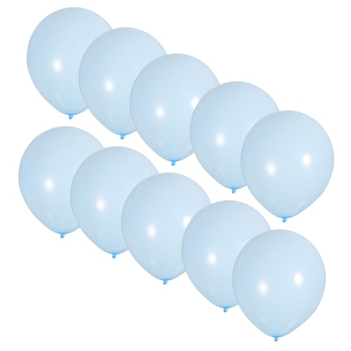 KONTONTY 100st Luftballons Für Geburtstagsfeiern Blaue Alles Zum Geburtstag Luftballons Party Umwerben Ballons Für Ballontiere Pinkfarbene Luftballons Festivalballons Sky-blue Emulsion von KONTONTY