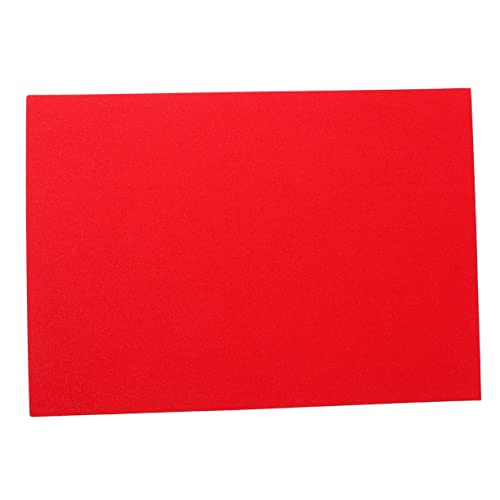 KONTONTY 10St Glitzerpapier kreativpapier scrapbook dekorpapier bastelmaterial Bastelpapier kraft paper Zeitschrift Kartenvorrat Kunst Vinyl Kartenherstellung Papierkarten selber machen rot von KONTONTY