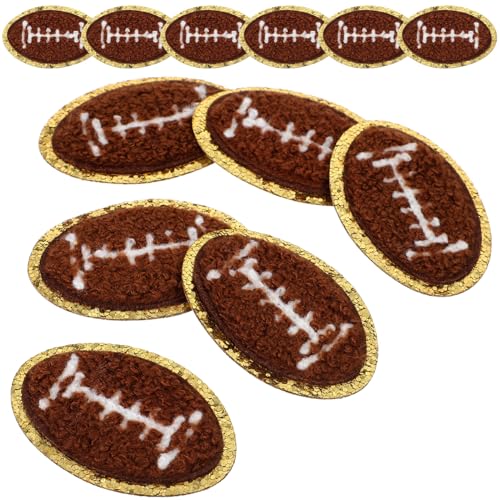 KONTONTY 12St Fußball-Patch kompakte Hutaufnäher Sport-Patch Baseballkappen DIY Patch für Schuhe repair patch bastelzubehör Hutflecken Sportballpflaster für den täglichen Gebrauch Polyester von KONTONTY