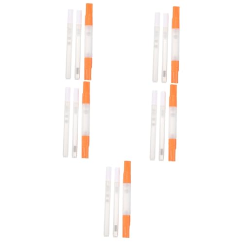 KONTONTY 15 Teiliges Marker Markerstift Zubehör Acrylstift Komplettset Leere Tube Farbstifthalter Flüssige Kreide Alkoholstift Leere Markerstifte Zum Zeichnen Löschbare Gelstifte von KONTONTY