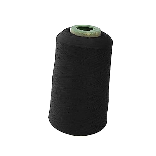 KONTONTY 150D Polyester Overlock Nähgarn Spule Schwarz Hochwertiges Nähgarn Für Overlock Nähmaschinen Langlebig Und Robust Ideal Für Professionelle Und Hobby Näher von KONTONTY