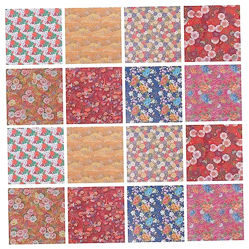 KONTONTY 180 Blatt Japanischer Stil Origami Papierstreifen Papiersternstreifen rotes Papier handystativ origami papier decora Faltpapier im japanischen Stil Musterpapier im japanischen Stil von KONTONTY