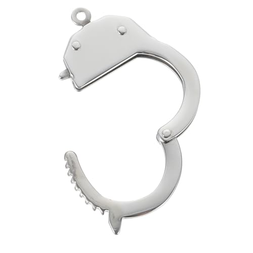 KONTONTY 1stk Verbindungsschnalle Perlen Für Armbänder Verbinder Halskette Serviettenringe Nasenringe Schmuckwerkzeuge Größer Kabel Rocailles Charme Reize Silver Rostfreier Stahl von KONTONTY