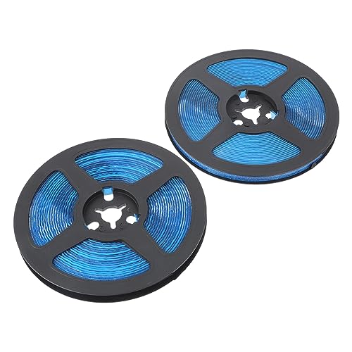 KONTONTY 2 Stk Dekorative Nahtsticker Wandfugendichtbänder Dichtungsstreifen Für Dichtungsmasse Eckkantenstreifen Fliesenverfugung Dichtungsband Für Fliesen Selber Machen Klebeband Pvc Blue von KONTONTY