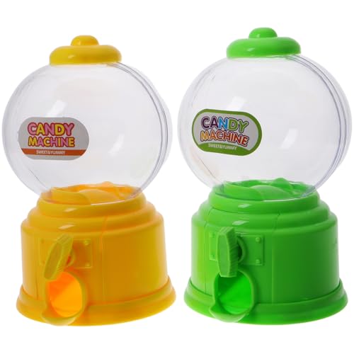 KONTONTY 2 Stücke Mini Candy Dispenser Maschine Für Kinder Kreative Süße Maschine Candy Maschine Kinder Candy Dispenser Arbeitsplatte Candy Dispenser Maschine von KONTONTY