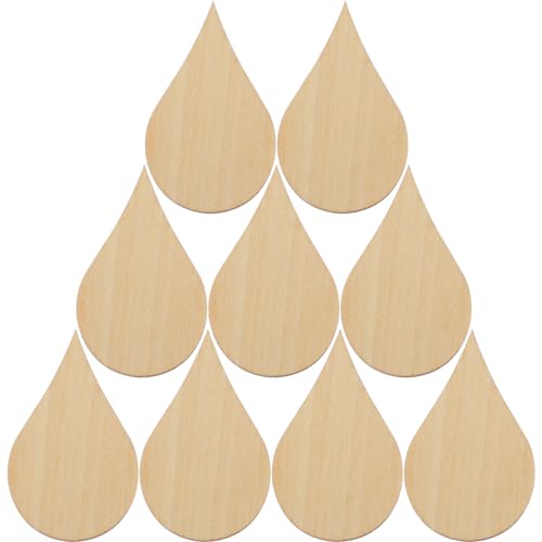 KONTONTY 20st Holz Diy Chip Kleine Gießkanne Pflanzenbewässerungsgeräte Aqua Anlage Gel Wassertropfen- Kreativer Kieselstein Gießkanne Sprinklerkopf Hölzern von KONTONTY