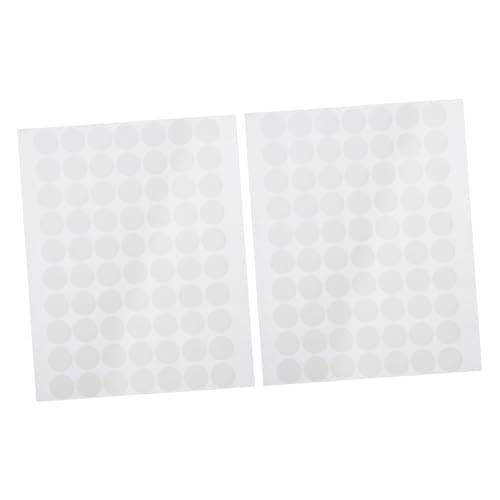 KONTONTY 2St Wasserfestes doppelseitiges Klebeband Punkte mit Klebstoff Klebeband transparent Wandkleber acrylbinder clear glue waterproof glue transparenter Kleber wasserfester Kleber Weiß von KONTONTY