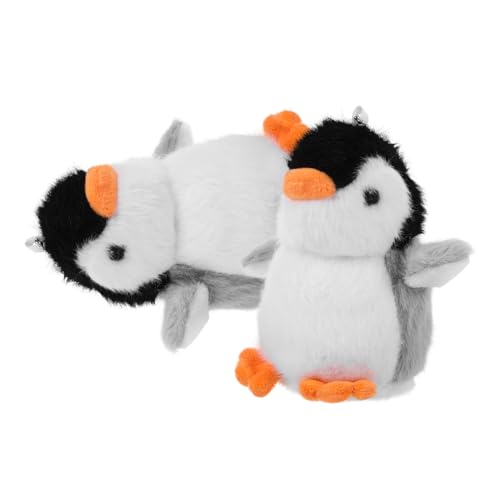 KONTONTY 2er Set üsch Pinguin Schlüsselanhänger üße üschfiguren Als Schlüsselanhänger Kuscheltier Im Pinguin Design Perfektes Für Freunde Und Familie von KONTONTY