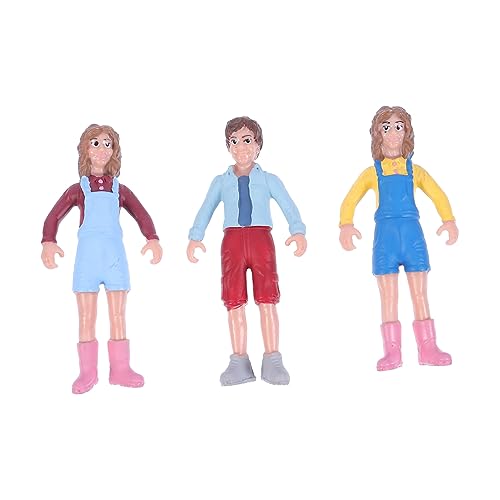 KONTONTY 3 Stück Puppenschmuck Figur Modellschmuck Sandtischdekor Wohnkultur Schickes Mikrofiguren- Schickes Kreative Tischdekoration aus Sand Figurenmodell PVC KONTONTY 3 Stück Puppenschmuck Figur Modellschmuck Sandtischdekor Wohnkultur Schickes Mikrofiguren- Schickes Kreative Tischdekoration aus Sand Figurenmodell PVC von KONTONTY