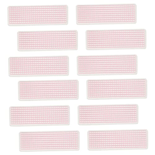 KONTONTY 50 Stück Bandausgabetafel Planke Tape-board Spender Für Klebebandunterverpackungen Leichte Bandplatten Verpackungskartons Kleben Sie Separate Bretter Bandmusterplatten Pp Rosa von KONTONTY