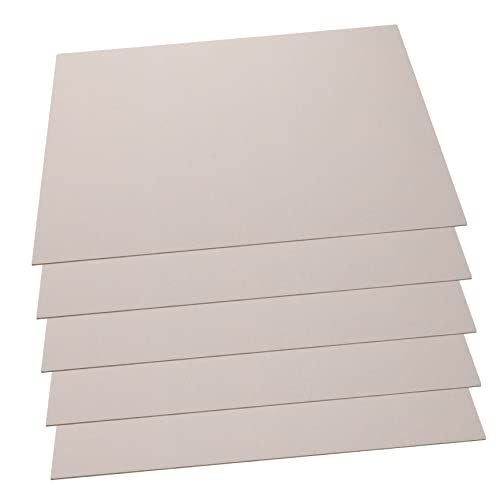 KONTONTY 5St Manueller Stau Staffelei Papierblock Rasterpapier gewellt Wellpappe klares Papier bastelmaterial bastel materialien paper Handarbeit DIY Karton Malkarton selber machen Beige von KONTONTY