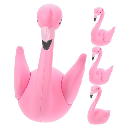 KONTONTY 8 Stk Dekoration zum Kuchenbacken Dekorationen essbarer Glitzer für Getränke Dekoration Maison cake decoration kuchen dekoration tortendekoration Flamingo-Ornament Flamingo-Schmuck von KONTONTY