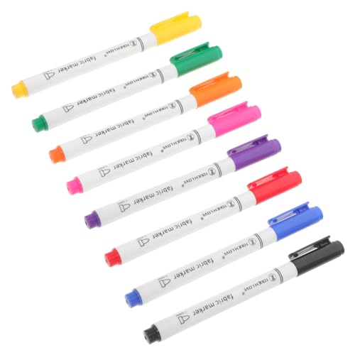 KONTONTY 8 Stücke Stoff-shirt Zeichnung Marker Stifte Für Kleidung Aquarell Stylus von KONTONTY