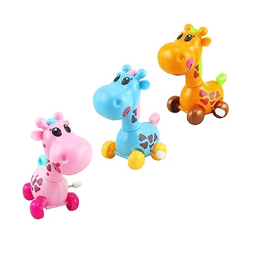 KONTONTY Aufziehspielzeug Giraffe Lustige Uhrwerktiere Für Zufällige Farben Perfekt Für Partys Und Mitgebsel Wind up Für Jungen Und ädchen von KONTONTY