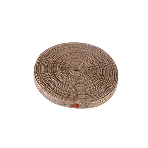 KONTONTY Elegantes Jute-gurtband 1 Cm Durchmesser Natürliches Seil Für Dekorations- Und Bastelprojekte von KONTONTY