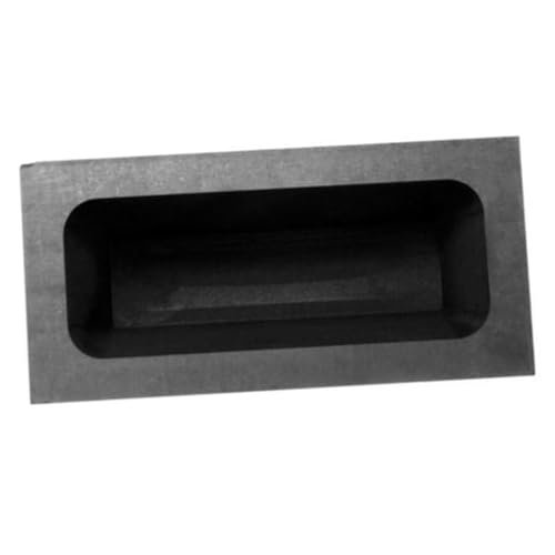 KONTONTY Graphit Gussform für Barren Langlebiges Gießwerkzeug Hochwertigem Graphit Gleichmäßige Oberfläche Hitzebeständig und Widerstandsfähig Geeignet für Gold und Silbermetallgießen KONTONTY Graphit Gussform für Barren Langlebiges Gießwerkzeug Hochwertigem Graphit Gleichmäßige Oberfläche Hitzebeständig und Widerstandsfähig Geeignet für Gold und Silbermetallgießen von KONTONTY